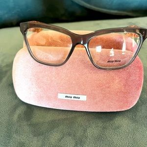 Miu Miu glasses- new without tags and have original box they came in.